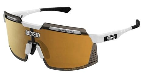 Lunettes scicon aerowatt foza multimirror bronze / white