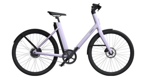 Vélo de ville electrique cowboy cruiser st courroie mono vitesse 360 wh 27.5 violet lavande