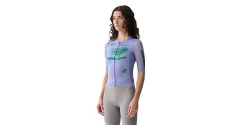 Maap Aether Pro Air 3.0 Damen-Kurzarmtrikot Violett/Grün