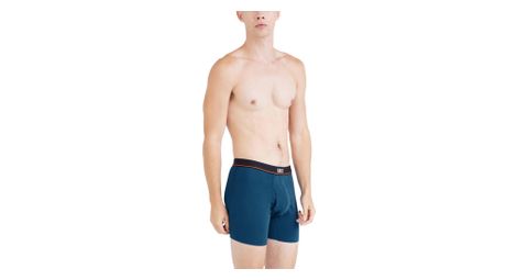 Boxer saxx non-stop stretch cotton fly hurricane bleu homme