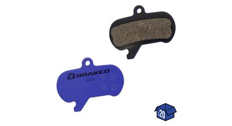 Plaquettes de frein brakco tranquila sram maven x 20
