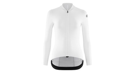 Maillot manches longues femme assos uma gt s11 blanc