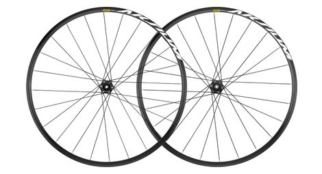 Paire roues mavic aksium à disques centerlock