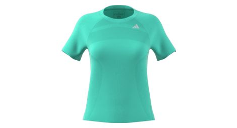 Kurzarmtrikot adidas running adizero grün damen