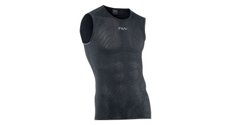northwave light black sleeveless jersey