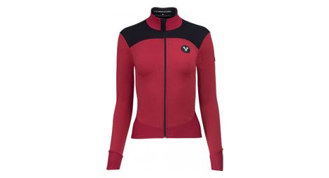 Veste hiver lebram aulac femme bordeaux coupe ajustee