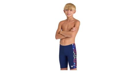 Traje de baño arena carnaval jammer azul / multi niño