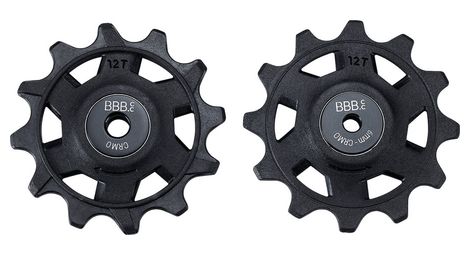 Galets Roulements CrMo BBB RollerBoys 12 Dents SRAM XPLR Noir