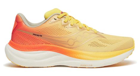 Zapatillas de running Saucony Ride 19 amarillas/naranjas para hombre