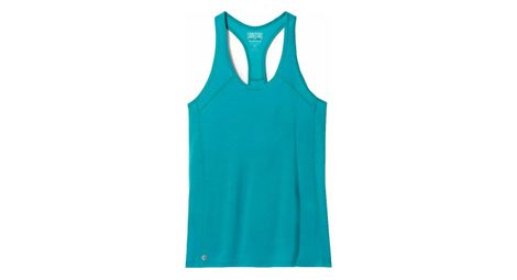 Debardeur femme smartwool merino sprt 120 bleu