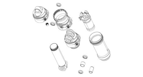 Cartouche rockshox vivid 205 230x57 5 65mm