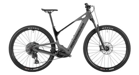 VTT Électrique Semi-Rigide Mondraker Prime S Sram 12V 800 Wh Bosch 120 Nm 29'' Gris/Noir