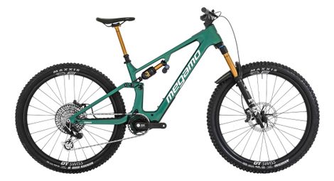 VTT Électrique Tout-Suspendu Megamo Reason CRB 01 Sram 12V 800Wh DJI 150Nm 29" Vert 2027