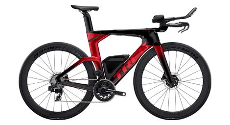 Vélo de triathlon trek speed concept slr 7 sram force axs 12v 700 mm rouge 2025