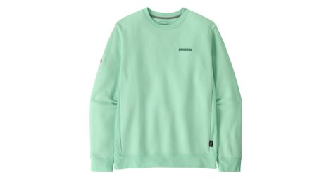 Patagonia fitz roy icon uprisal crew sudadera verde unisex