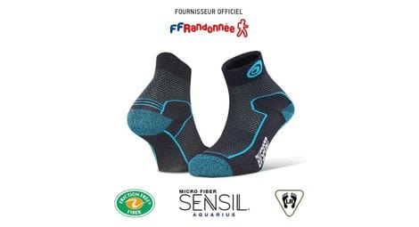 Socquettes de randonnée bv sport double polyamide evo