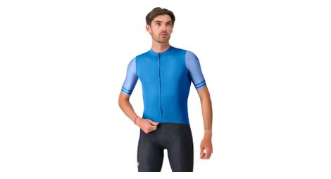 Maillot de manga corta Castelli Prologo Lite 2 azul para hombre