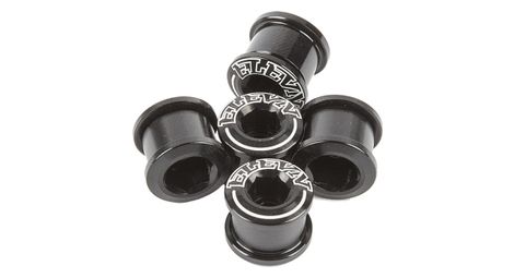 Elevn double key x5 chain bolts 6.5 x 4mm black