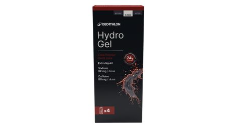 Energiegele Decathlon Nutrition Hydro Gel Cola - 4x62g
