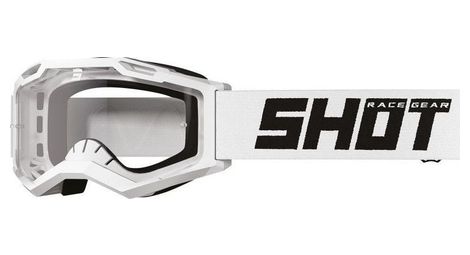 Masque shot rocket kid 2.0 blanc brillant