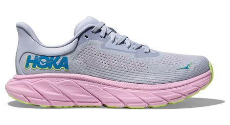 Chaussures running hoka arahi 7 bleu/rose femme