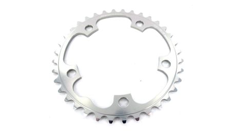 Stronglight plateau route 34 t 110s plata 7075-t6