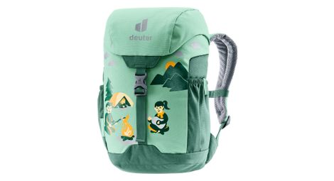 Mochila Deuter Schmusebär 8 L verde para niños