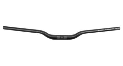 Cintre vtt demi releve ergotec handlebar ergo  xs alu noir diam 31,8mm l 600mm releve 30mm (homologue niveau 5)