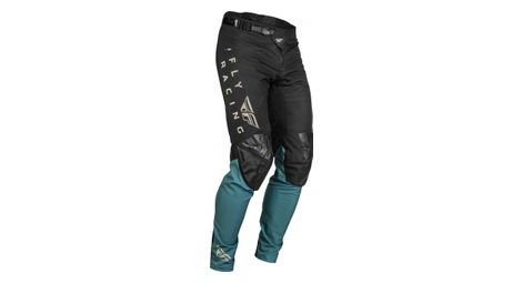 Pantalon fly radium noir / evergreen / sand