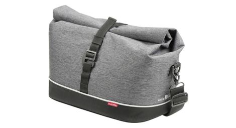 Sacoche de porte-bagage klickfix racktime 'snap it' gris