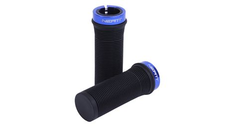 Paire de Grips Enfants Neatt One Lock Pro Small 92mm Noir / Bleu