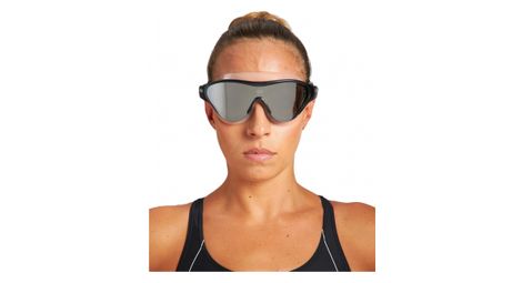 Maschera da nuoto fitness Arena One Mirror TU Nera / Argento