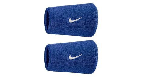 Polsino in spugna Nike Swoosh Classic Wide (x2) Blu