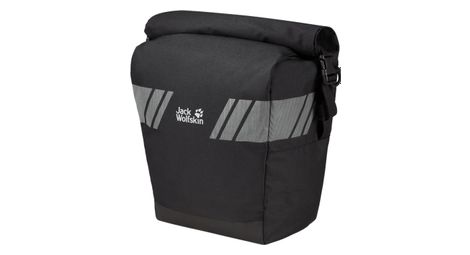 Sac porte bagages jack wolfskin rack bag noir