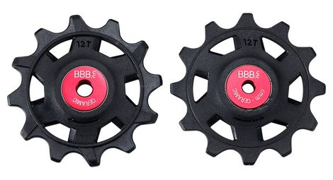 Galets Roulements Céramiques BBB RollerBoys Ceramic 12 Dents SRAM XPLR Noir