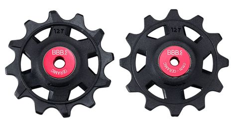 bbb rollerboys ceramic 12t sram xplr derailleur pulleys black