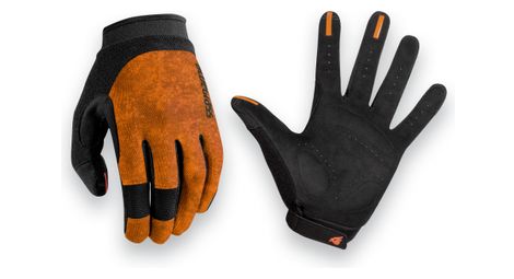 Paar handschuhe bluegrass react orange