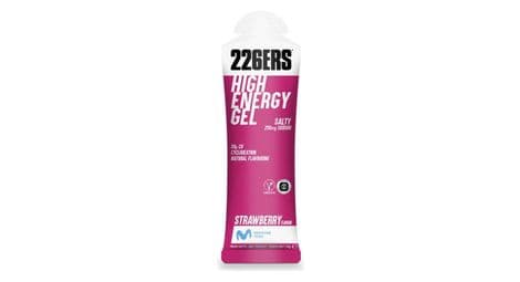 226ers high energy gel fragola salata 76g