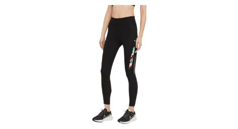 Nike dri-fit epic fast tokyo 7/8 black women's long tights