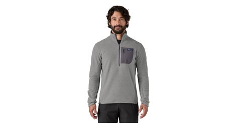 Patagonia r1 air zip neck forro polar gris hombre