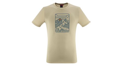 T-shirt à manches courtes lafuma corporate homme beige