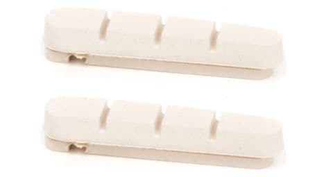 Cartucho de pastillas de freno elvedes 55mm para shimano blanco