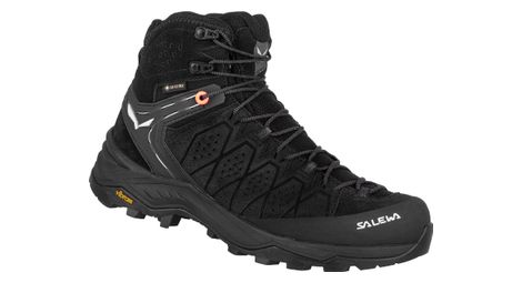 Salewa alp trainer 2 mid gore-tex wandelschoenen zwart