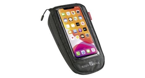 Soporte y protección para smartphone klickfix phonebag comfort m negro