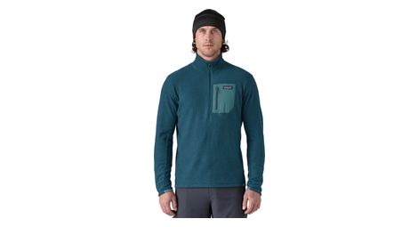Patagonia r1 air zip neck forro polar azul hombre