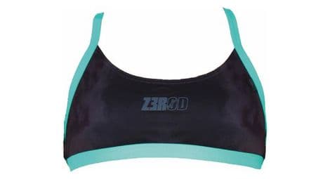 Haut de maillot de bain z3rod dark shadows noir vert