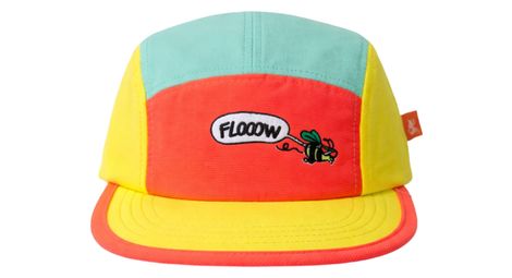 Cappellino BV Sport 5 Panel DBDB Flow Arancione/Giallo/Verde