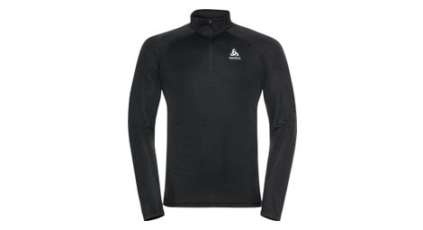 Maillot manches longues 1/2 zip odlo essential noir