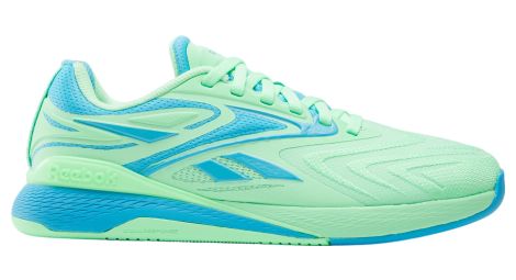 reebok nano x5 edge women s training shoes green blue