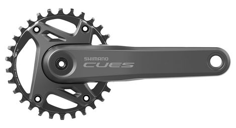 shimano cues fc u6000 1 crankset 30t 9 10 11s black